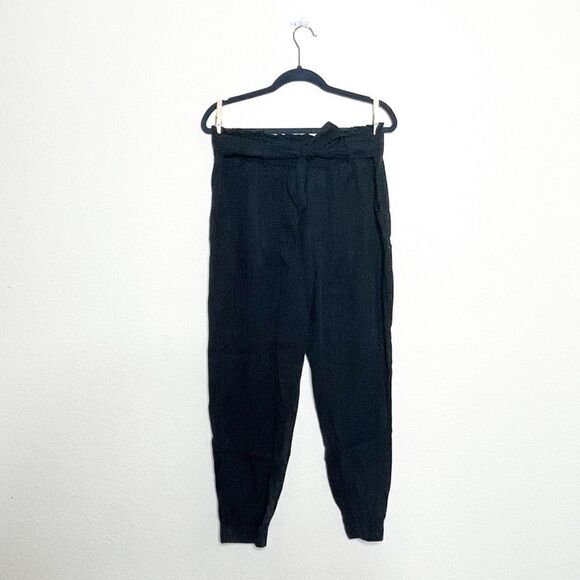 Abercrombie & Fitch Pants - Abercrombie & Fitch Womne's High-Waisted Paperbag Pants with Belt - Size L